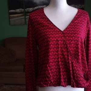 Woolrich raku printed blouse